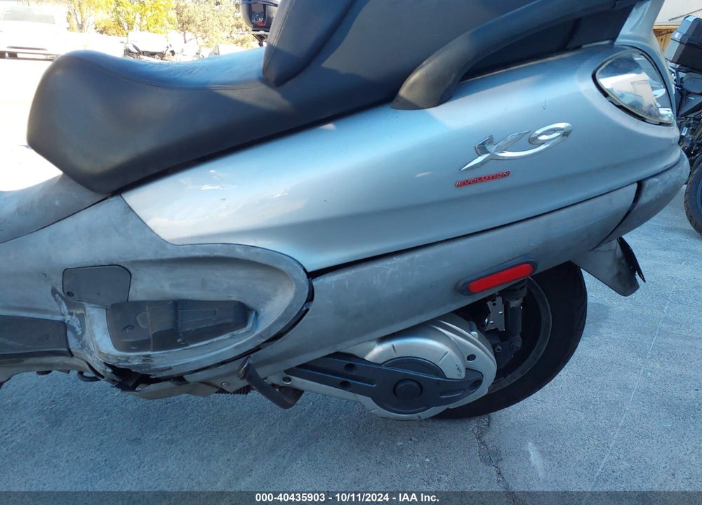 2007 PIAGGIO X9 EVOLUTION 500 VIN: ZAPM270W175002005