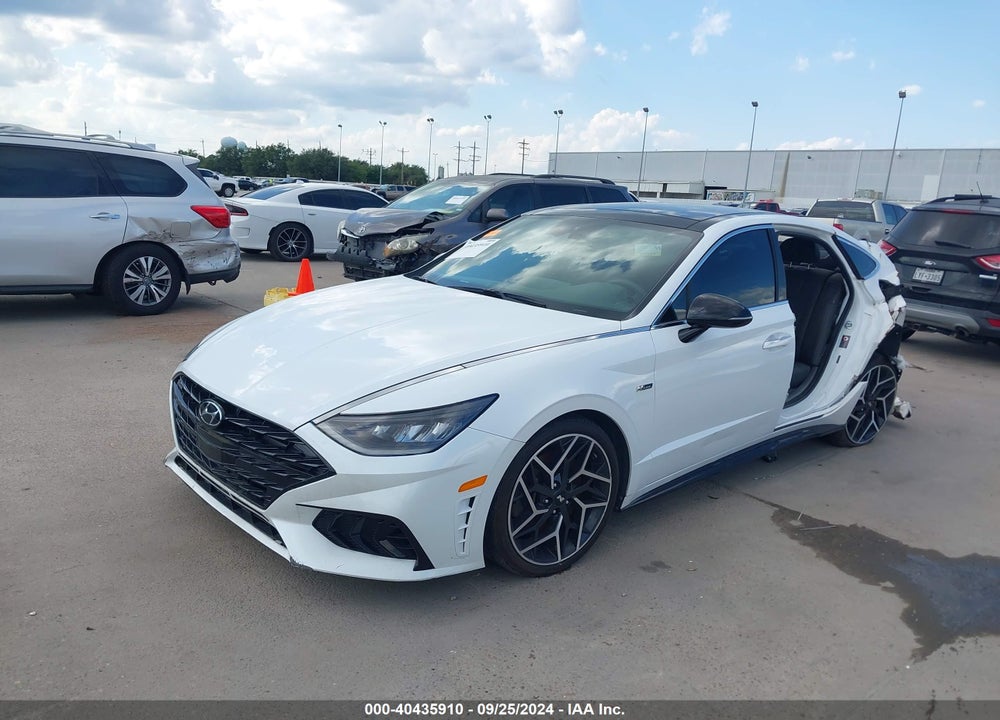 2021 HYUNDAI SONATA N LINE VIN: 5NPEK4JC6MH111824