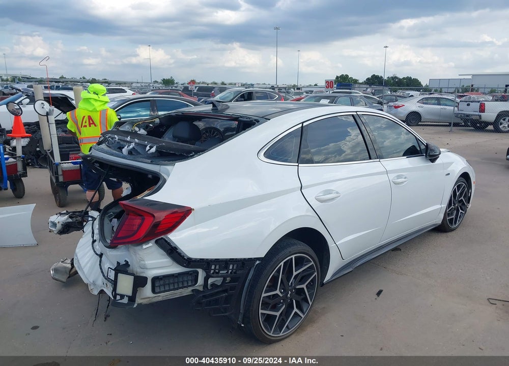2021 HYUNDAI SONATA N LINE VIN: 5NPEK4JC6MH111824