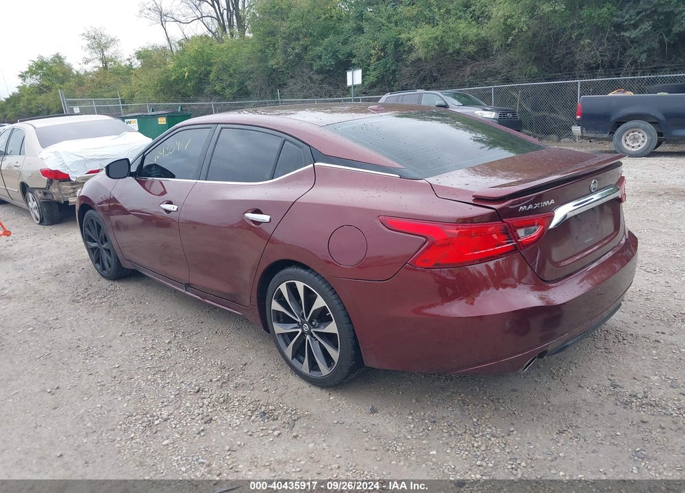 2016 NISSAN MAXIMA 3.5 SR VIN: 1N4AA6AP4GC431889