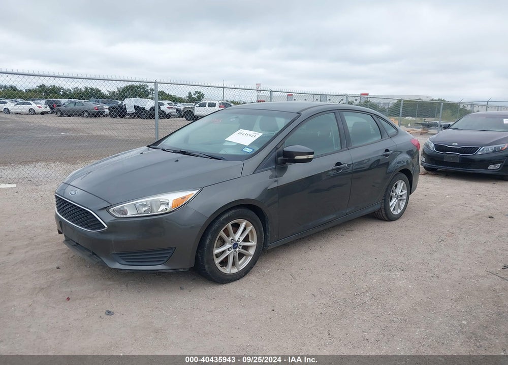 2016 FORD FOCUS SE VIN: 1FADP3F26GL369239