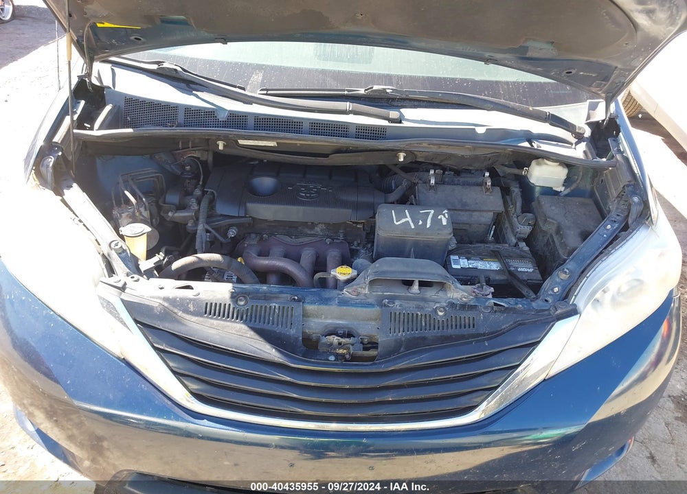 2011 TOYOTA SIENNA LE VIN: 5TDKA3DCXBS006822