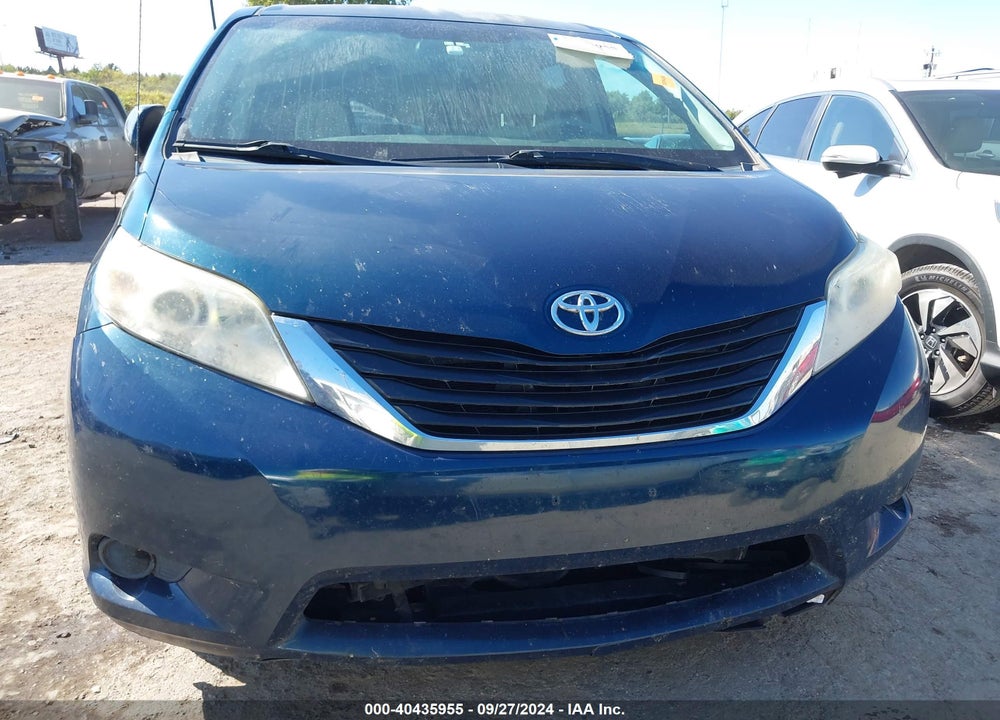 2011 TOYOTA SIENNA LE VIN: 5TDKA3DCXBS006822