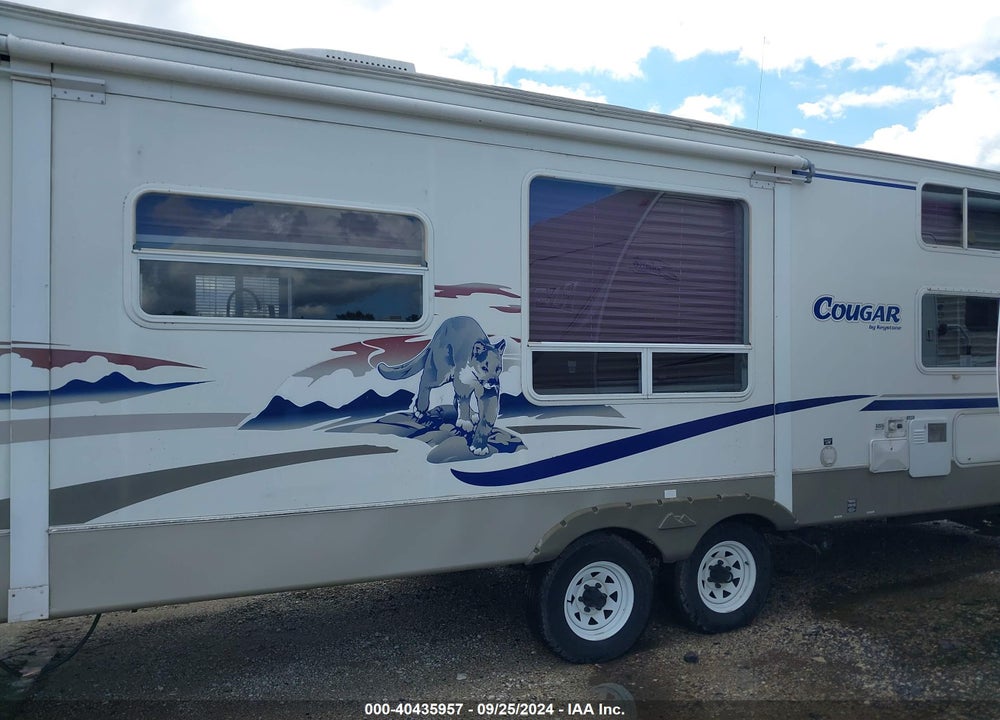 2005 KEYSTONE COUGAR RV VIN: 4YDT301295B061568