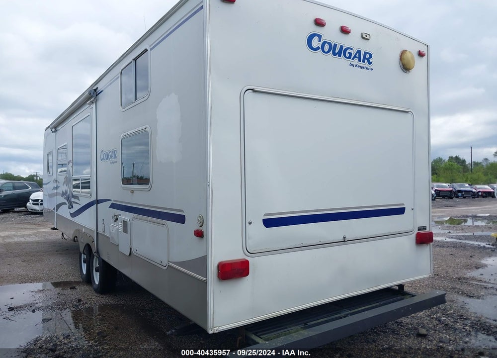 2005 KEYSTONE COUGAR RV VIN: 4YDT301295B061568