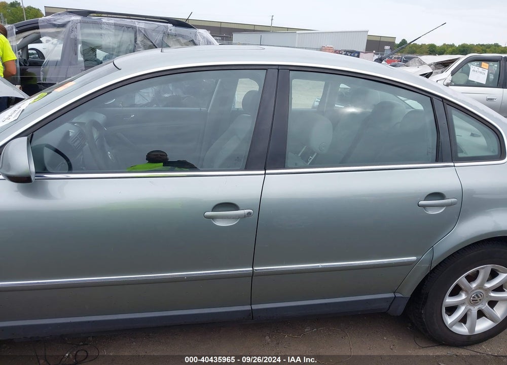 2004 VOLKSWAGEN PASSAT GLS VIN: WVWPD63B54E291459