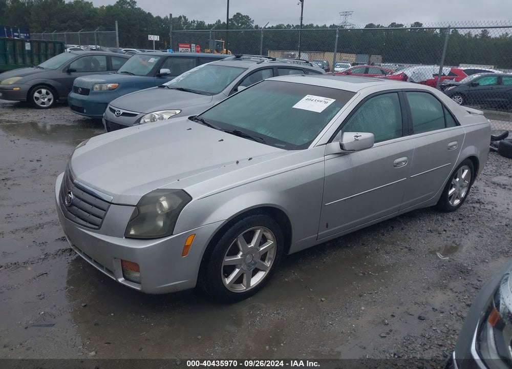 2005 CADILLAC CTS STANDARD VIN: 1G6DP567X50145278