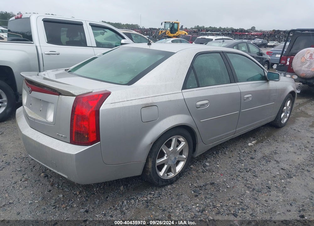 2005 CADILLAC CTS STANDARD VIN: 1G6DP567X50145278