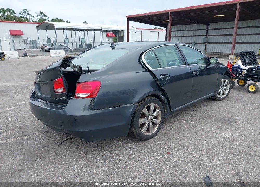 2010 LEXUS GS 350 VIN: JTHCE1KS4A0024644