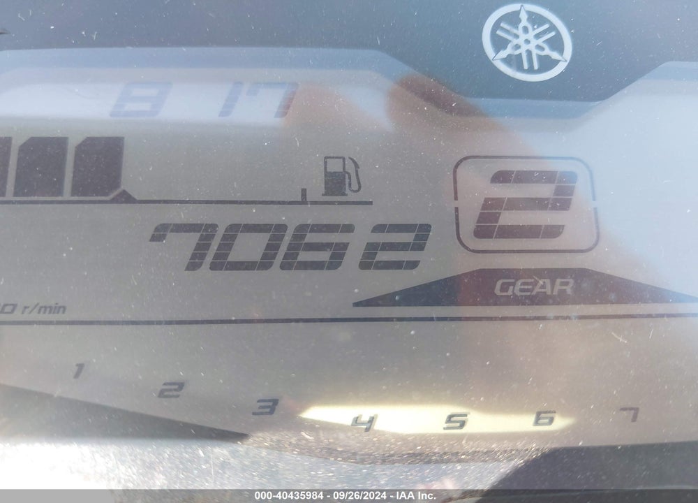2018 YAMAHA MT07 VIN: JYARM27E6JA001315