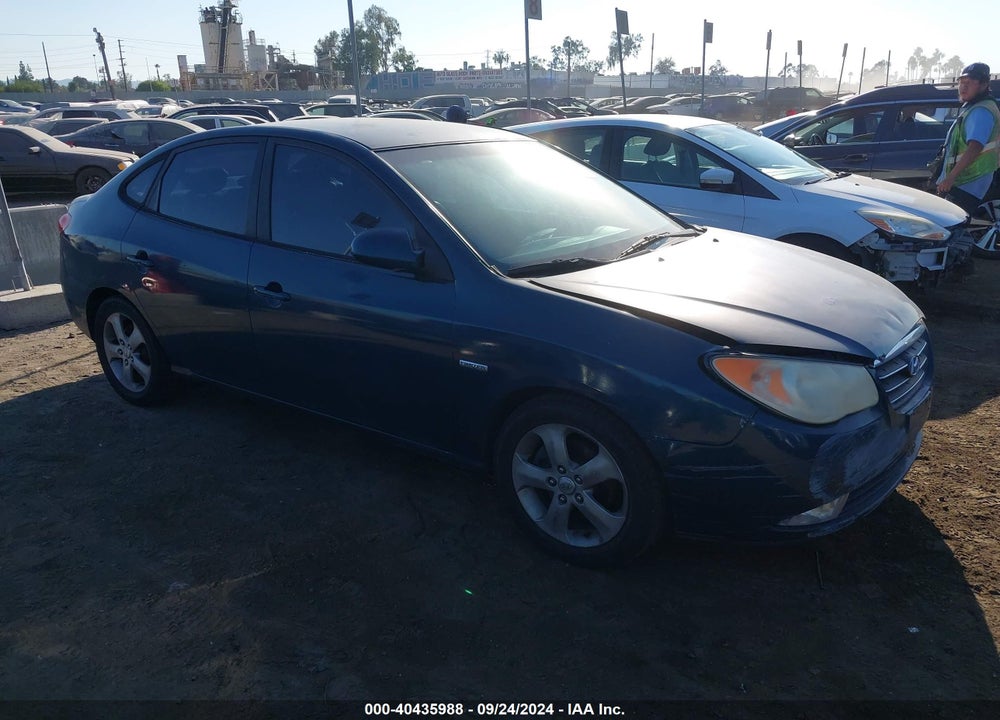 2007 HYUNDAI ELANTRA GLS/LIMITED/SE VIN: KMHDU46D87U104290