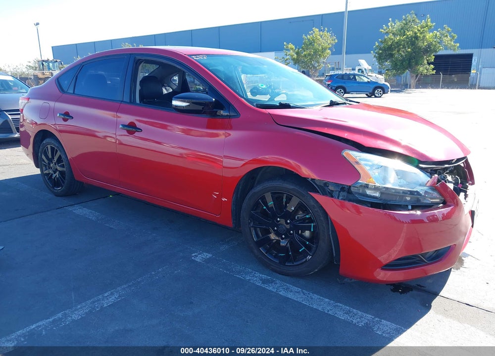 2014 NISSAN SENTRA SL VIN: 3N1AB7AP0EY327663