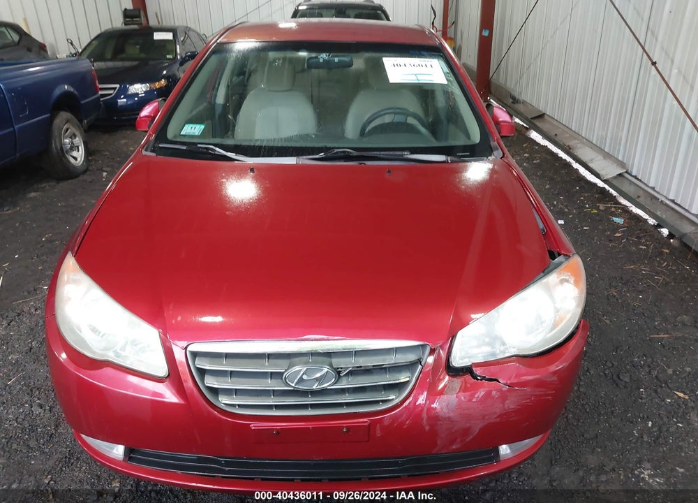 2009 HYUNDAI ELANTRA GLS VIN: KMHDU46D29U758902