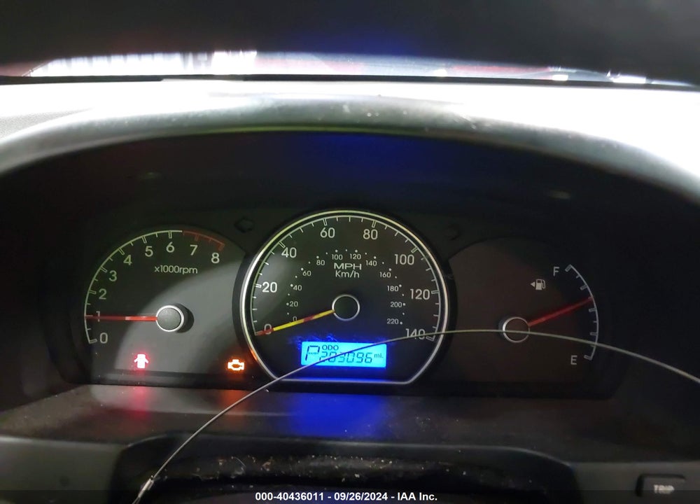 2009 HYUNDAI ELANTRA GLS VIN: KMHDU46D29U758902