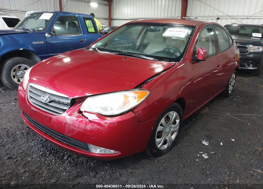 2009 HYUNDAI ELANTRA GLS VIN: KMHDU46D29U758902