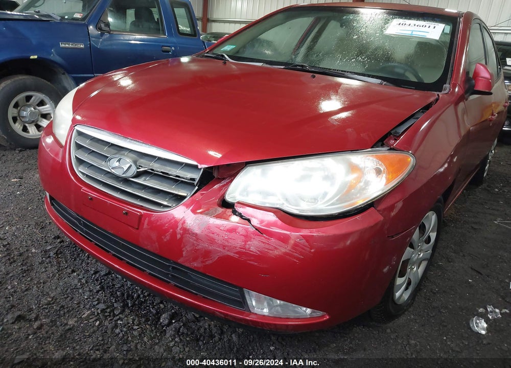 2009 HYUNDAI ELANTRA GLS VIN: KMHDU46D29U758902