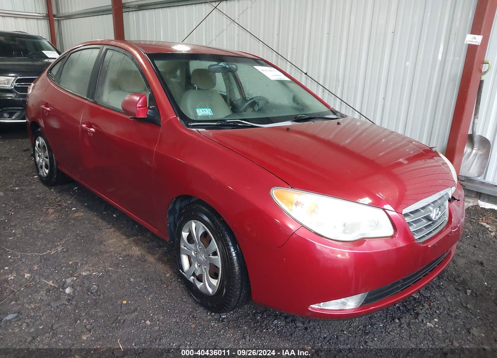 2009 HYUNDAI ELANTRA GLS VIN: KMHDU46D29U758902