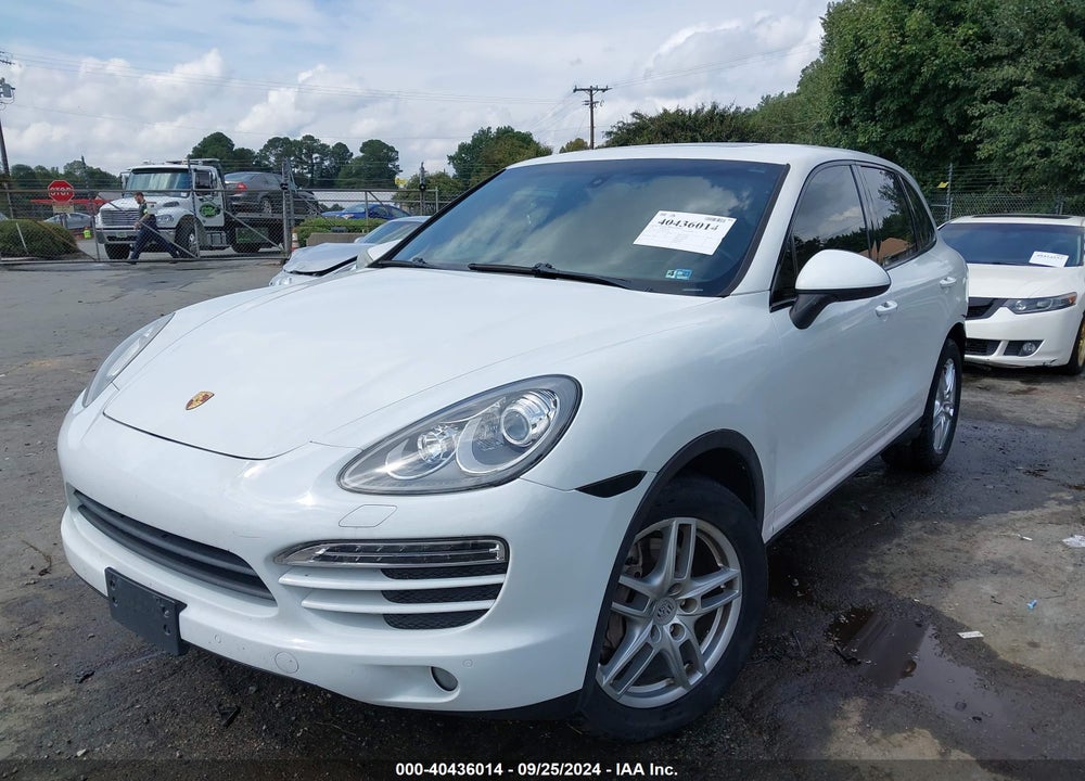 2014 PORSCHE CAYENNE PLATINUM EDITION VIN: WP1AA2A2XELA07278