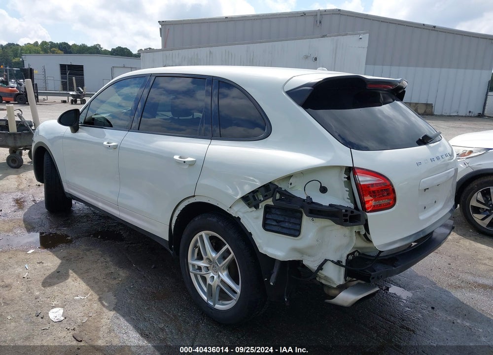2014 PORSCHE CAYENNE PLATINUM EDITION VIN: WP1AA2A2XELA07278