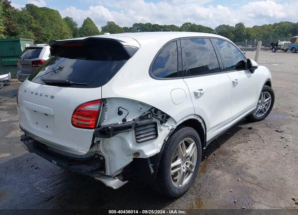 2014 PORSCHE CAYENNE PLATINUM EDITION VIN: WP1AA2A2XELA07278