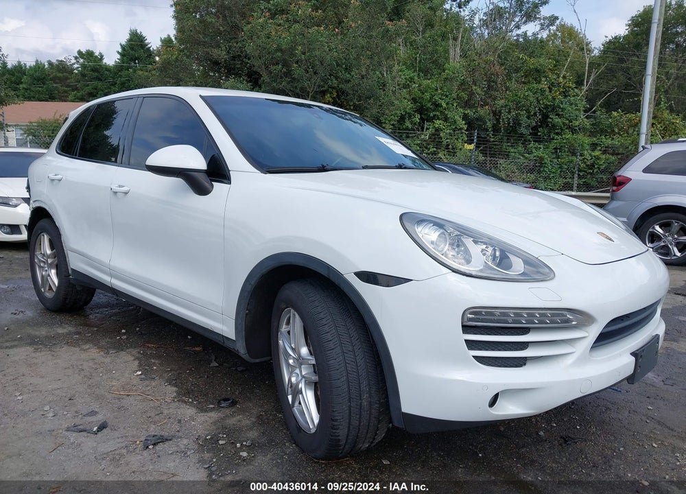 2014 PORSCHE CAYENNE PLATINUM EDITION VIN: WP1AA2A2XELA07278