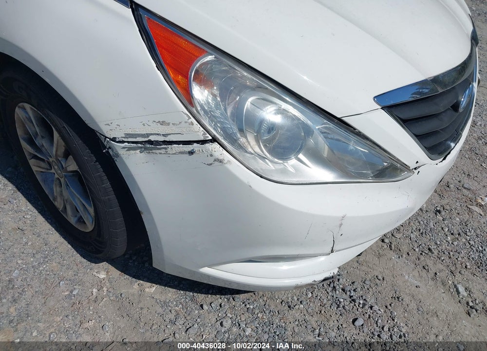 2013 HYUNDAI SONATA GLS VIN: 5NPEB4AC0DH725249
