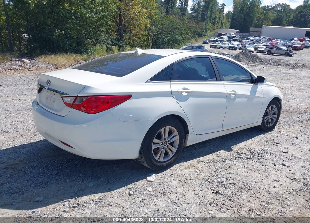 2013 HYUNDAI SONATA GLS VIN: 5NPEB4AC0DH725249