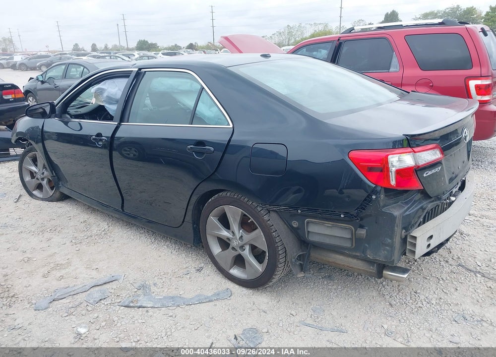 2013 TOYOTA CAMRY SE V6 VIN: 4T1BK1FK0DU527273