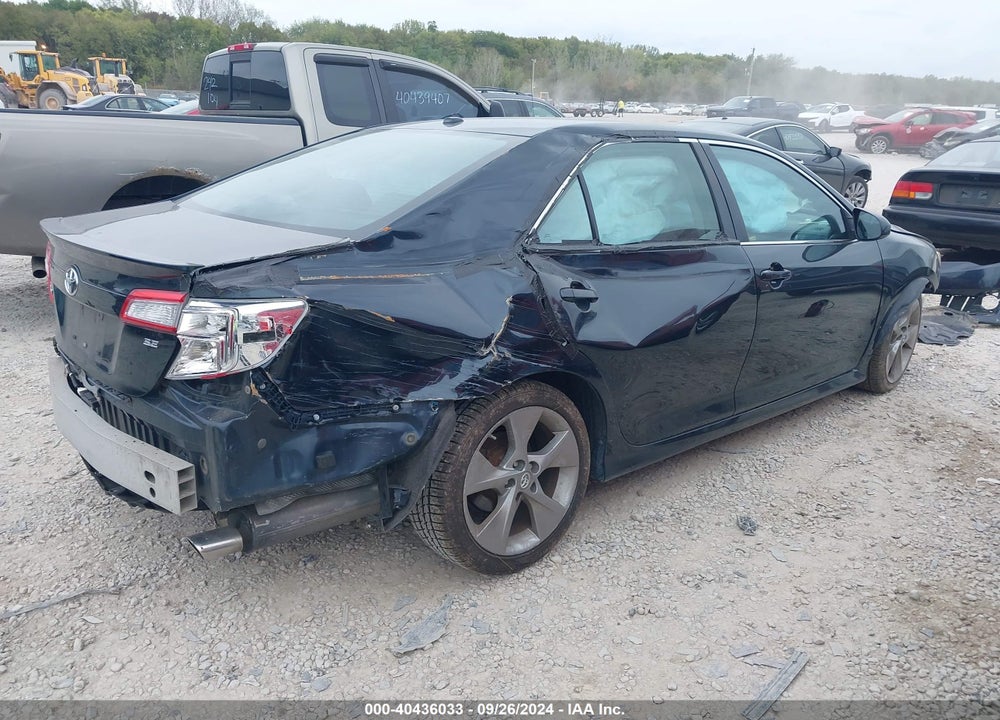 2013 TOYOTA CAMRY SE V6 VIN: 4T1BK1FK0DU527273