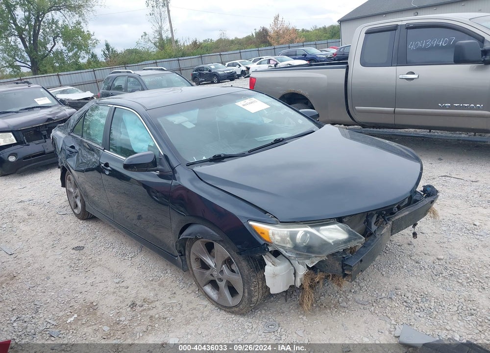 2013 TOYOTA CAMRY SE V6 VIN: 4T1BK1FK0DU527273