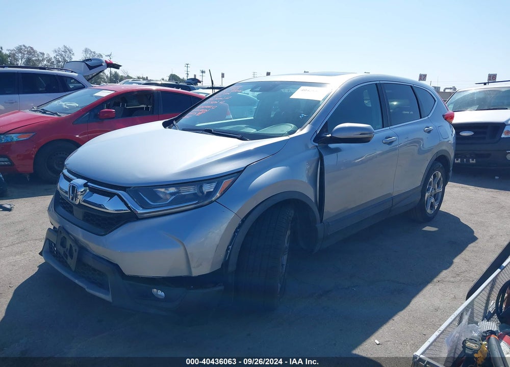 2018 HONDA CR-V EX VIN: 7FARW1H52JE044973