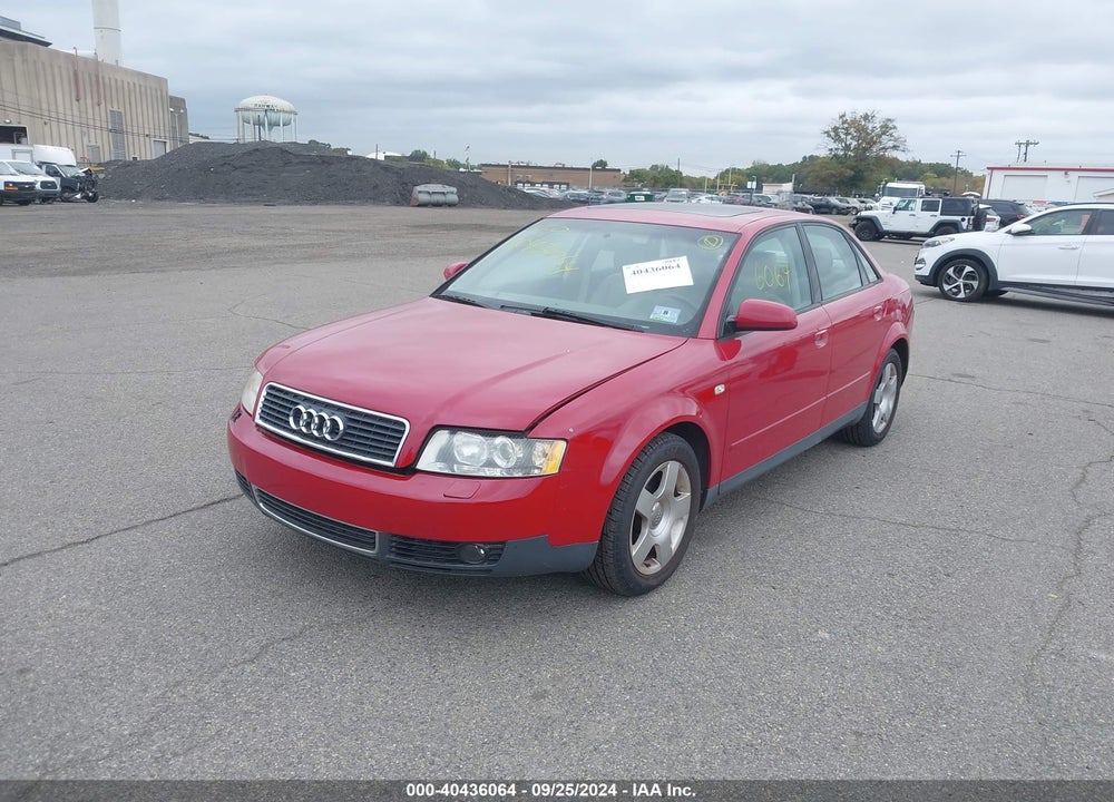 2002 AUDI A4 1.8T VIN: WAULC68E12A307758