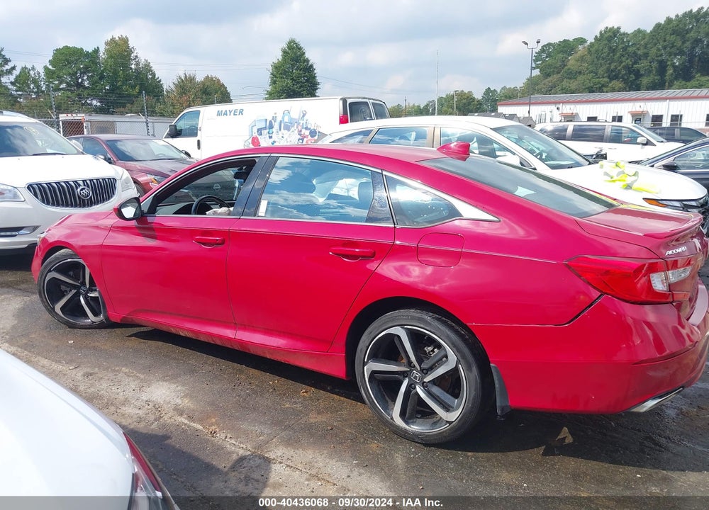 2018 HONDA ACCORD SPORT VIN: 1HGCV1F35JA212332