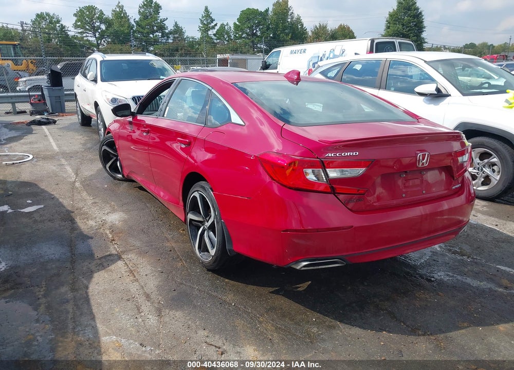 2018 HONDA ACCORD SPORT VIN: 1HGCV1F35JA212332