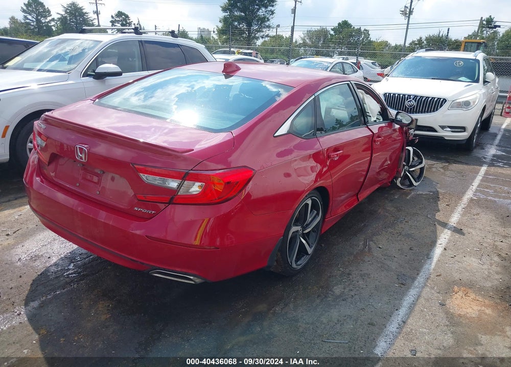 2018 HONDA ACCORD SPORT VIN: 1HGCV1F35JA212332