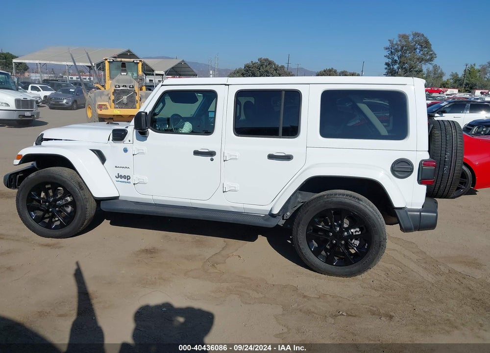 2021 JEEP WRANGLER 4XE UNLIMITED SAHARA 4X4 VIN: 1C4JJXP63MW720240