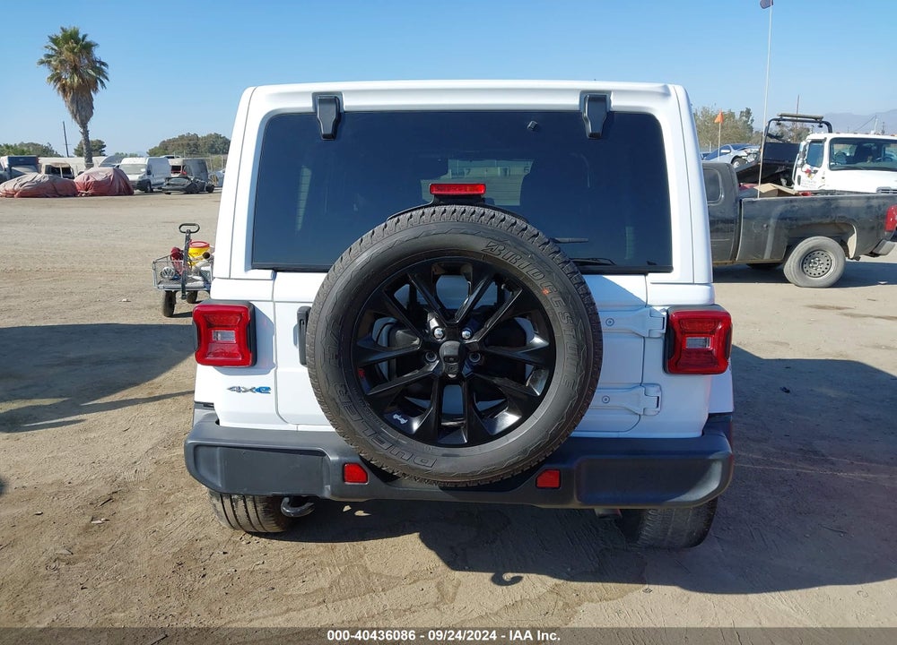 2021 JEEP WRANGLER 4XE UNLIMITED SAHARA 4X4 VIN: 1C4JJXP63MW720240