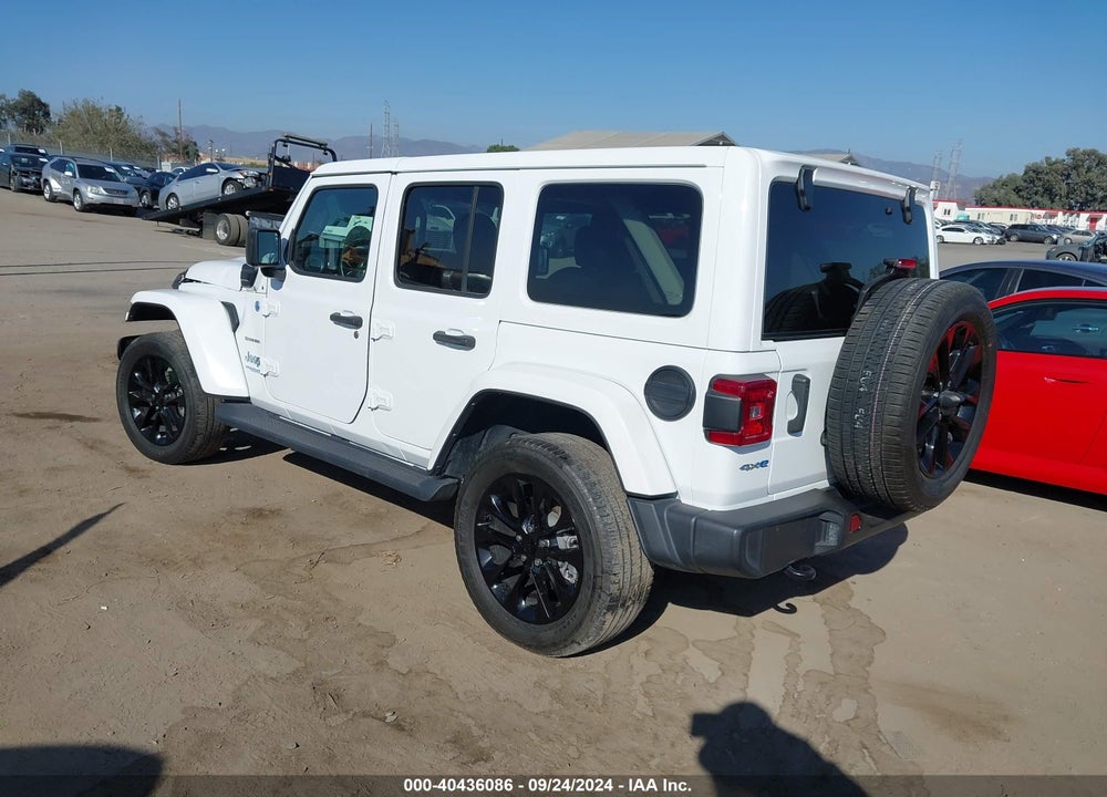 2021 JEEP WRANGLER 4XE UNLIMITED SAHARA 4X4 VIN: 1C4JJXP63MW720240
