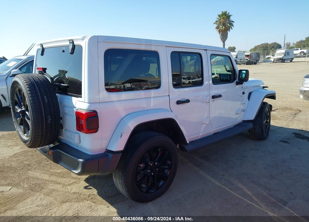 2021 JEEP WRANGLER 4XE UNLIMITED SAHARA 4X4 VIN: 1C4JJXP63MW720240
