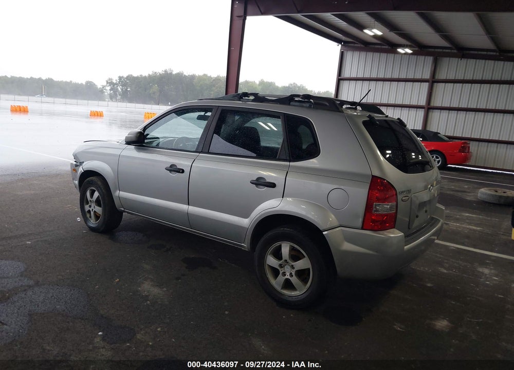 2008 HYUNDAI TUCSON GLS VIN: KM8JM12B68U910717