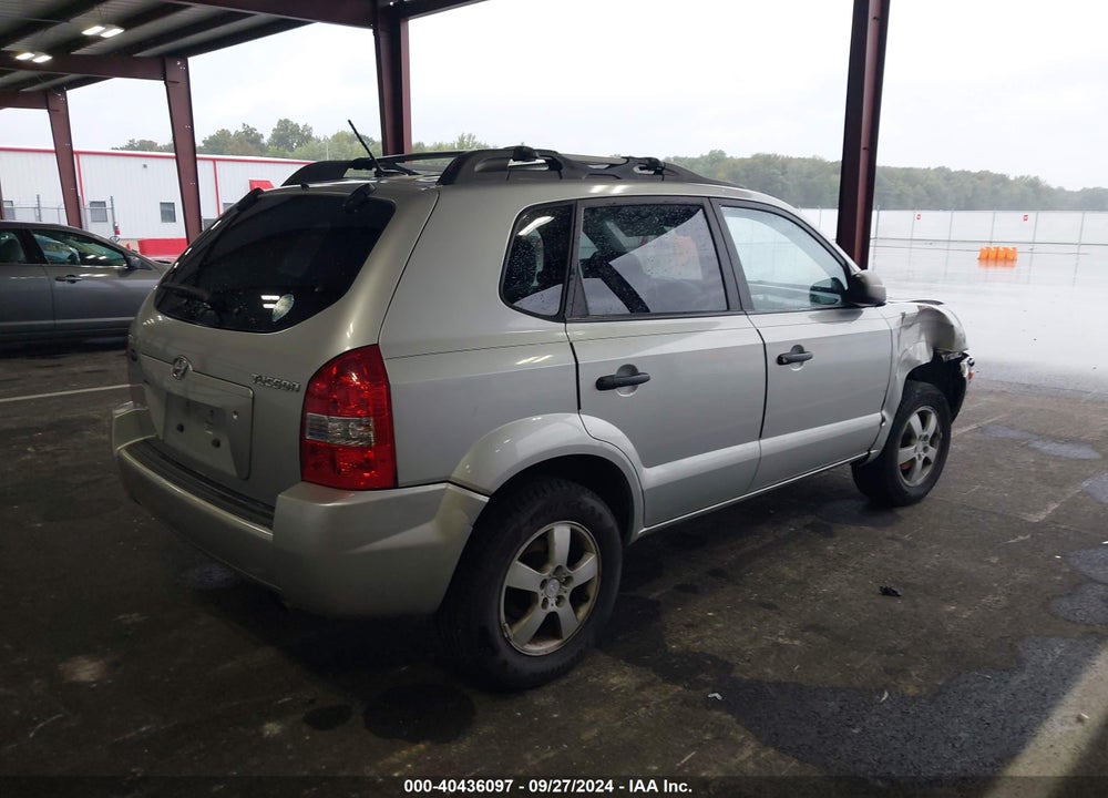2008 HYUNDAI TUCSON GLS VIN: KM8JM12B68U910717