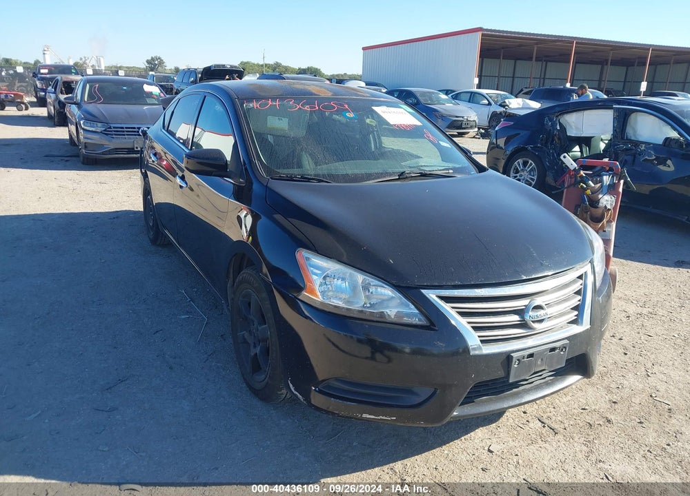 2014 NISSAN SENTRA S VIN: 3N1AB7AP6EY256341