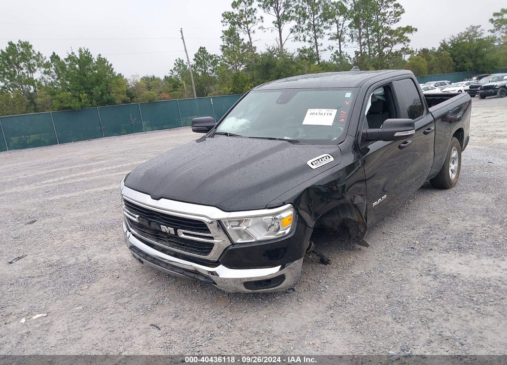 2023 RAM 1500 BIG HORN QUAD CAB 4X4 6'4 BOX VIN: 1C6SRFBT4PN606088