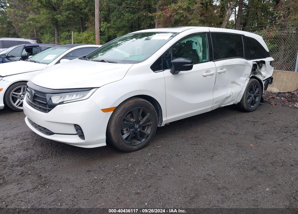 2023 HONDA ODYSSEY SPORT VIN: 5FNRL6H77PB029221