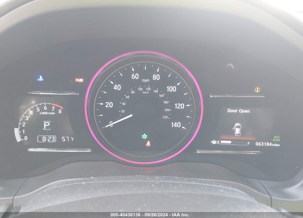 2019 HONDA HR-V EX-L VIN: 3CZRU5H76KM709259