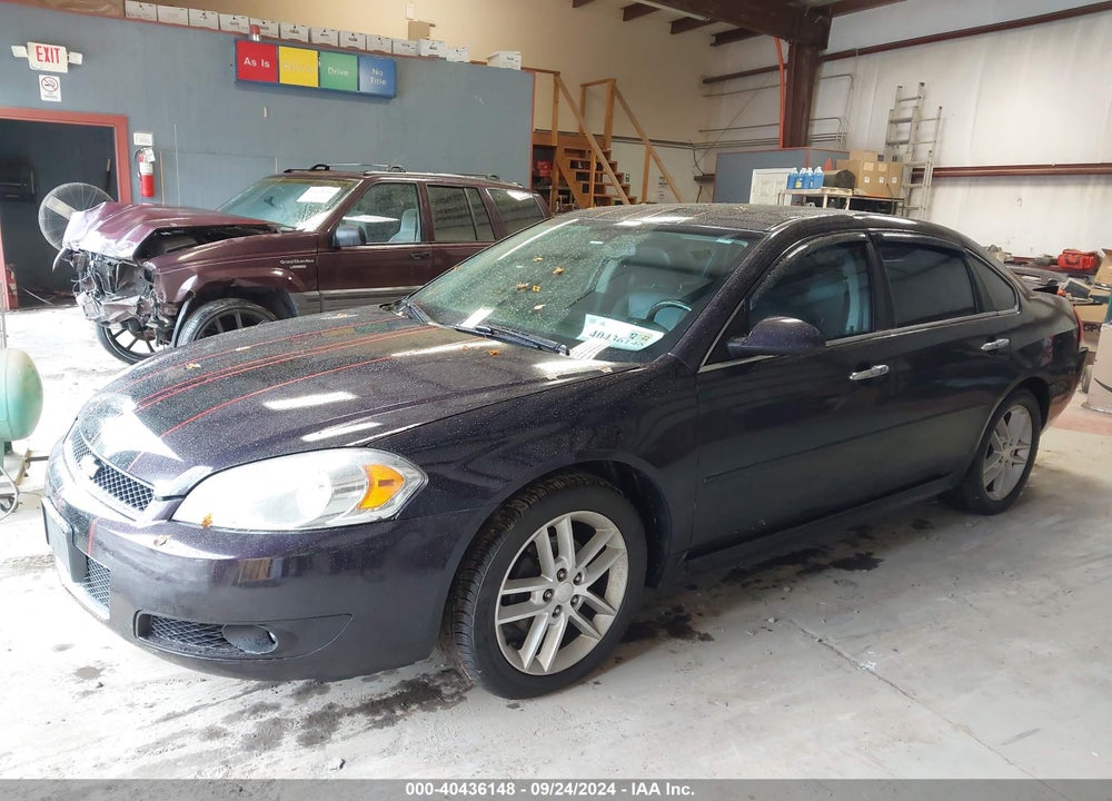 2013 CHEVROLET IMPALA LTZ VIN: 2G1WC5E38D1124201