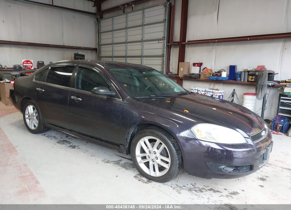 2013 CHEVROLET IMPALA LTZ VIN: 2G1WC5E38D1124201