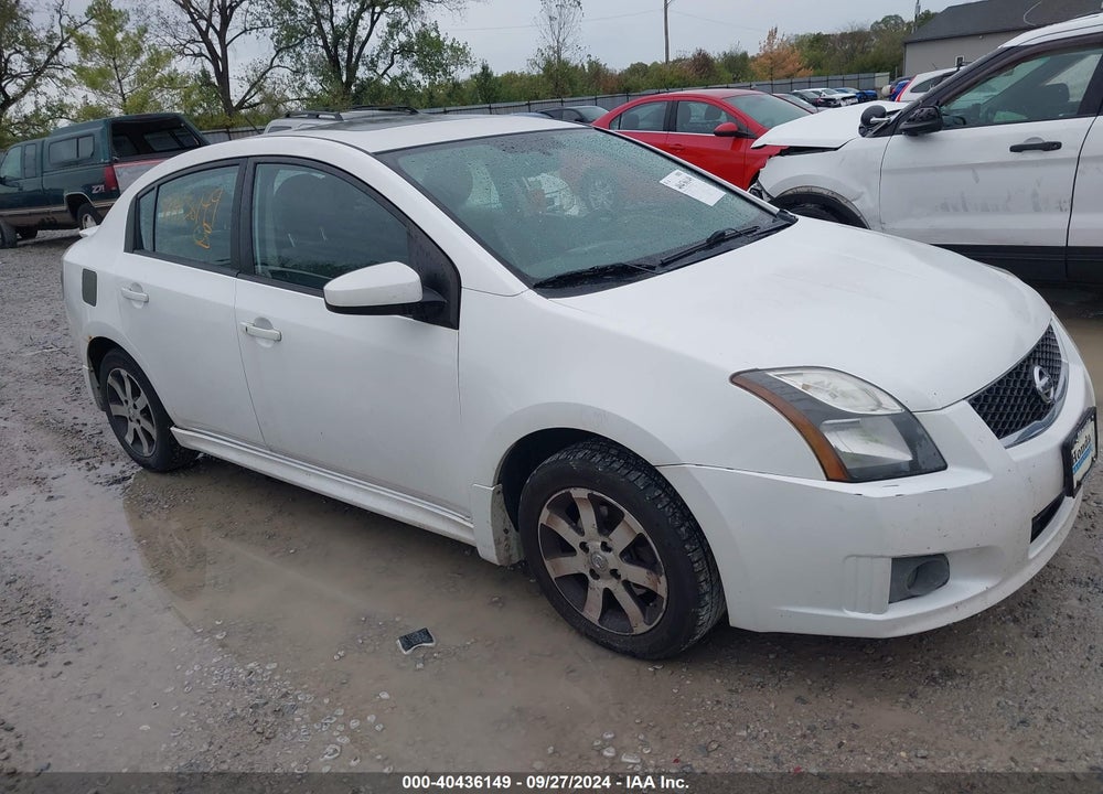 2012 NISSAN SENTRA 2.0 SR VIN: 3N1AB6AP7CL609450