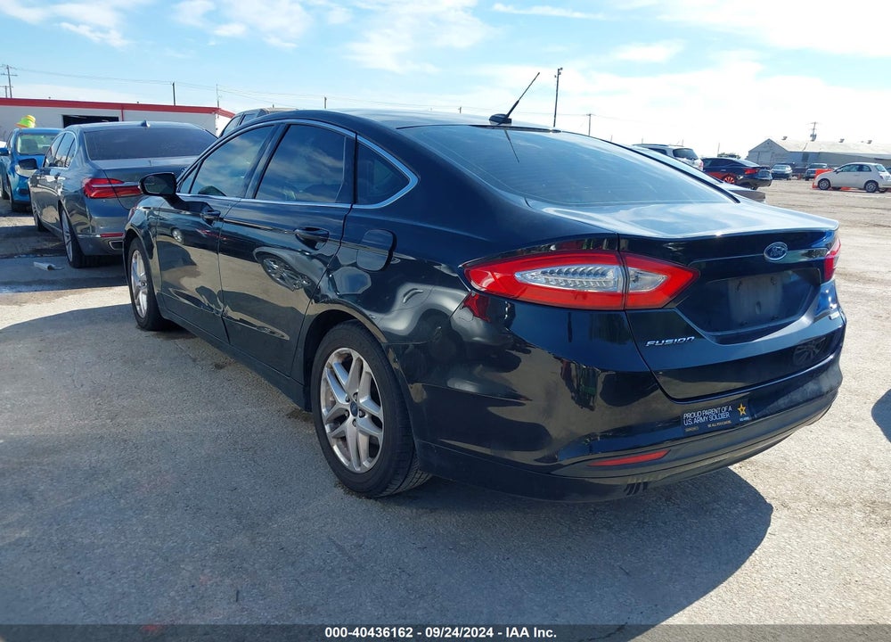 2013 FORD FUSION SE VIN: 3FA6P0HRXDR143493