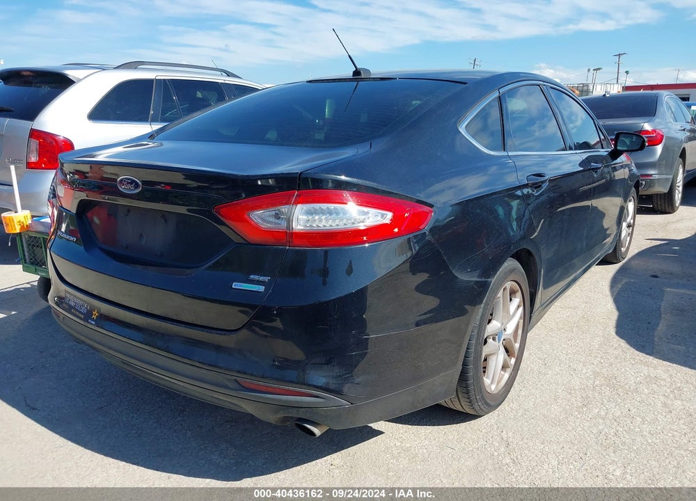 2013 FORD FUSION SE VIN: 3FA6P0HRXDR143493